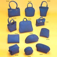 Rubberized PVC Cosmetic Bags