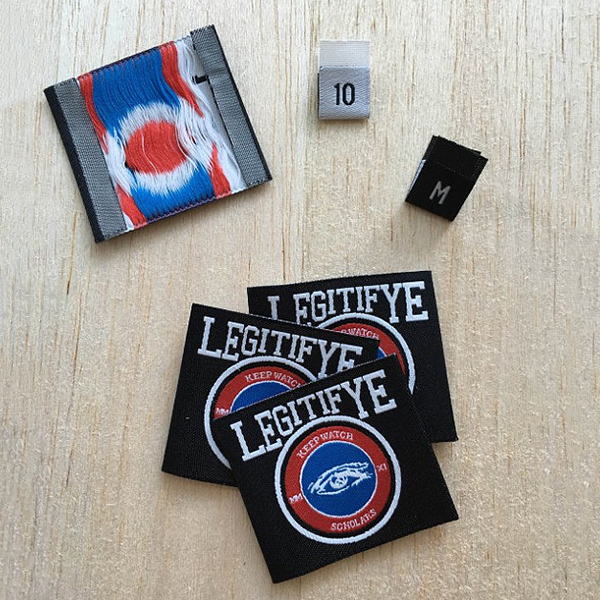Woven End Fold Labels