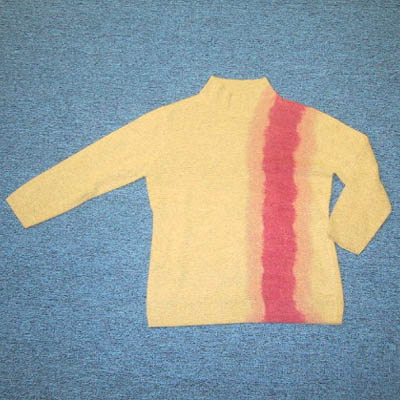 Ladies' 70% Lambswool 20% Angora 10% Nylon Knitted Pullover