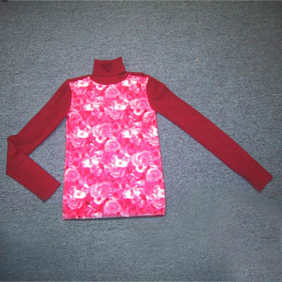 Ladies' 100% Rayon Knitted Pullover