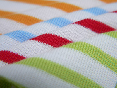 yarn dyed stripe 1x1 rib