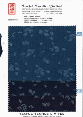 Indigo Pigment Print