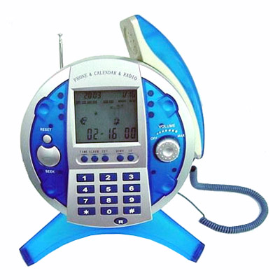 PHONE, CALENDAR AND RADIO