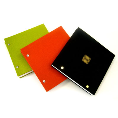 Note Book with Polyester Cover
