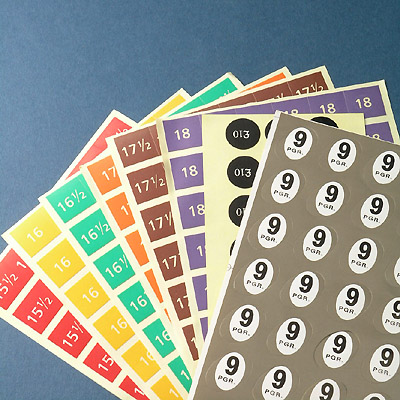 Size sticker