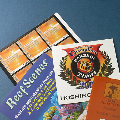 Product sticker