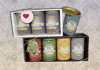 Paper Tins with Wooden Tray