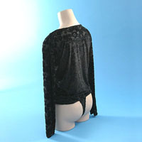 LADIES VELVET UNDERWEAR SET