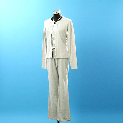 LADIES LONG SLEEVE FULL FRONT OPENING KNITTED BLOUSE,LADIES KNITTED PANTS,LADIES KNITTED TUBE TOPS