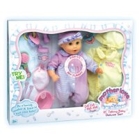 16 inches Talking Baby Deluxe Set (Stuff Body with PaPa MaMa voice)