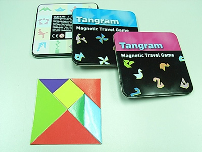 Magnetic Travel Game set - Tangram
