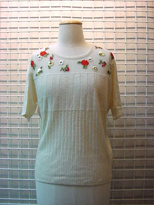 Ramie Rayon with Hand Embroidery