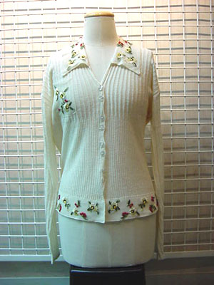Ramie Rayon with Hand Embroidery