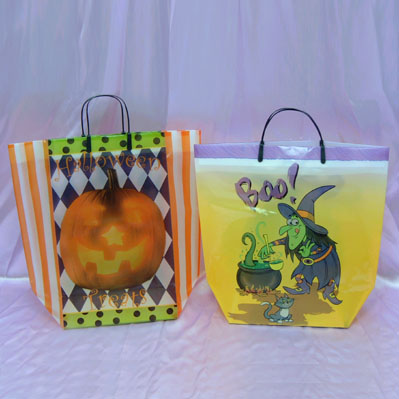 Trapezoid Shape Loop Handle Bag