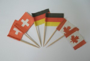 International flag pick