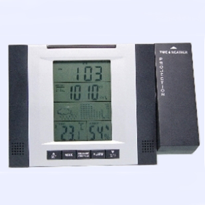Sell Weather Forecast Projector Clock with Barometer