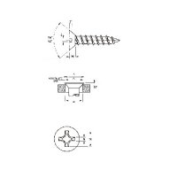 ATF (ANSI Flat Head Tapping Screw)