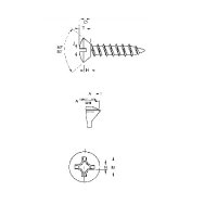 ATAO (ANSI Oval Head Tapping Screw)