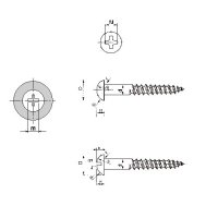 JWR (JIS Round Head Wood Screw)