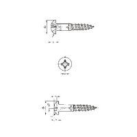 DWR (DIN Round Head Wood Screw) <DIN 7996>