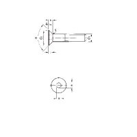 DMF(6h) (DIN Flat Hex. Recel Screw) <DIN 7991>