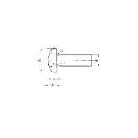 DML (DIN Fillister Head Machine Screw) <DIN 7985>