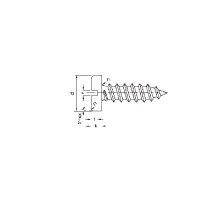 DTP (DIN Pan Head Tapping Screw) <DIN 7971>