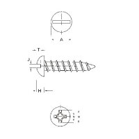 ATAR (ANSI Round Head Tapping Screw)