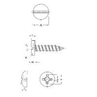 ATAP (ANSI Pan Head Tapping Screw)