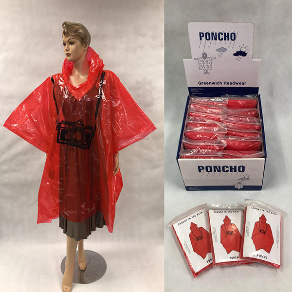 Reusable Rain Poncho