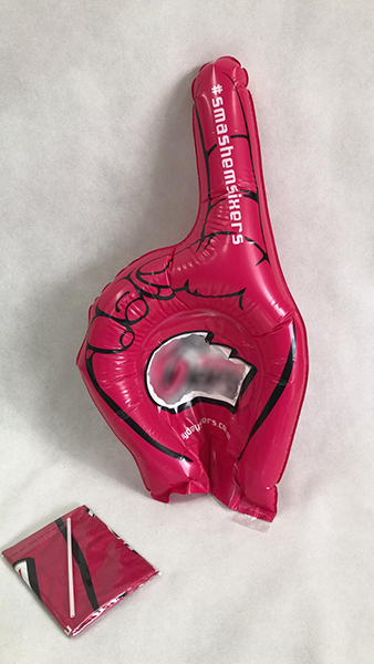 Inflatable Cheering Hand
