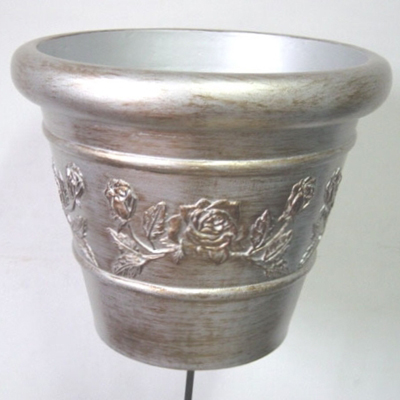 Sell 16 inches Round Roses Silver/Gold