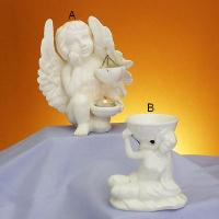 Big cherub and fairy