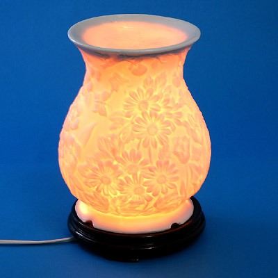 Standard Lampshade Model comes with wooden base