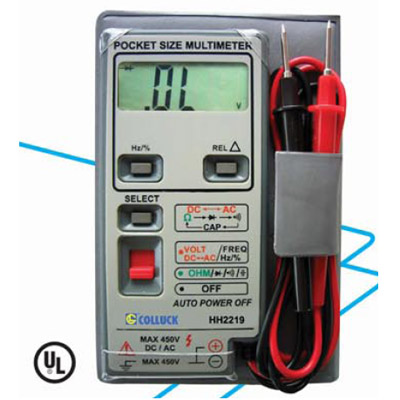 Pocket Size Multi-Function Autoranging Multimeter