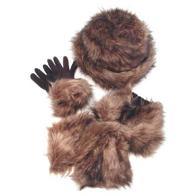 Glove Polyester Scarf Hat Main Acrylic Lining Polyester Set