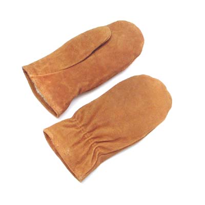 Split Leather Mitten