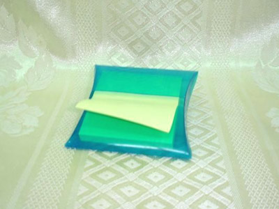 Z-fold with plastic box