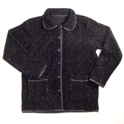 Ladies' 50% Acrylic 50% polyester knitted Cardigan.