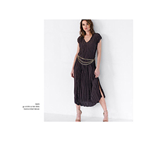 Go Crinkle Cut Tee Dress