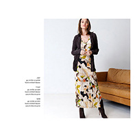 Go Crinke Cut Tank | Autumn Blooms Print