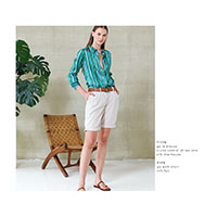Go Le Blouse | Cruise Control Stripe Java