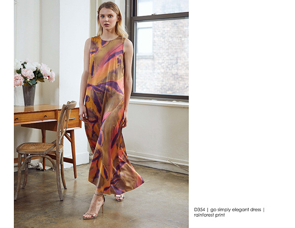 Go Simply Elegant Dress | Rainforest Print