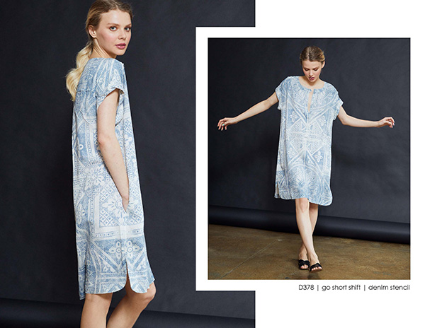 Go Short Shift | Denim Stencil