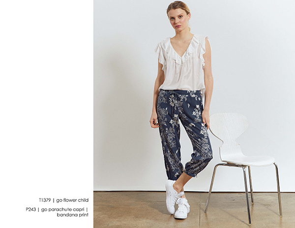 Go Parachete Capri | Bandana Print