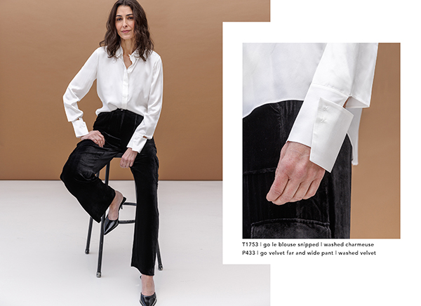 Go Le Blouse Snipped