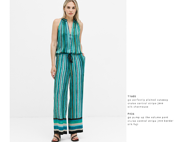 Go Perfectly Plaited Cutaway | Cruise Control Stripe Java