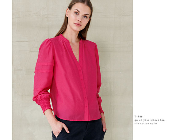 Go Up Your Sleeve Top