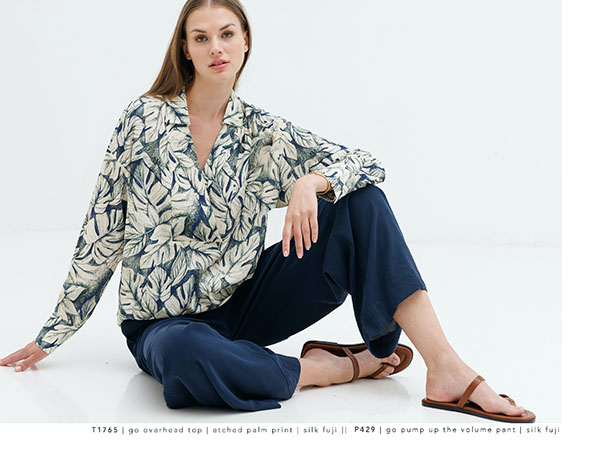 Go Overhead Top | Etched Palm Print