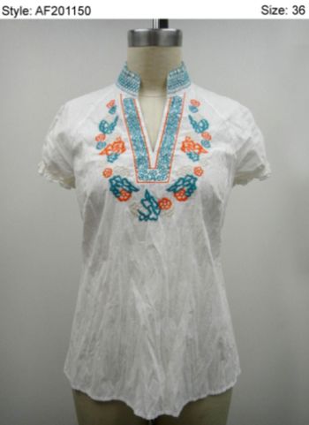 Ladies Woven Cotton Garment